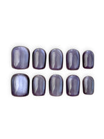 PURPLE CAT EYE Short Square