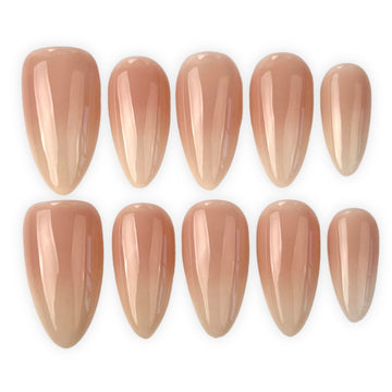 Nude Ombre Medium Almond
