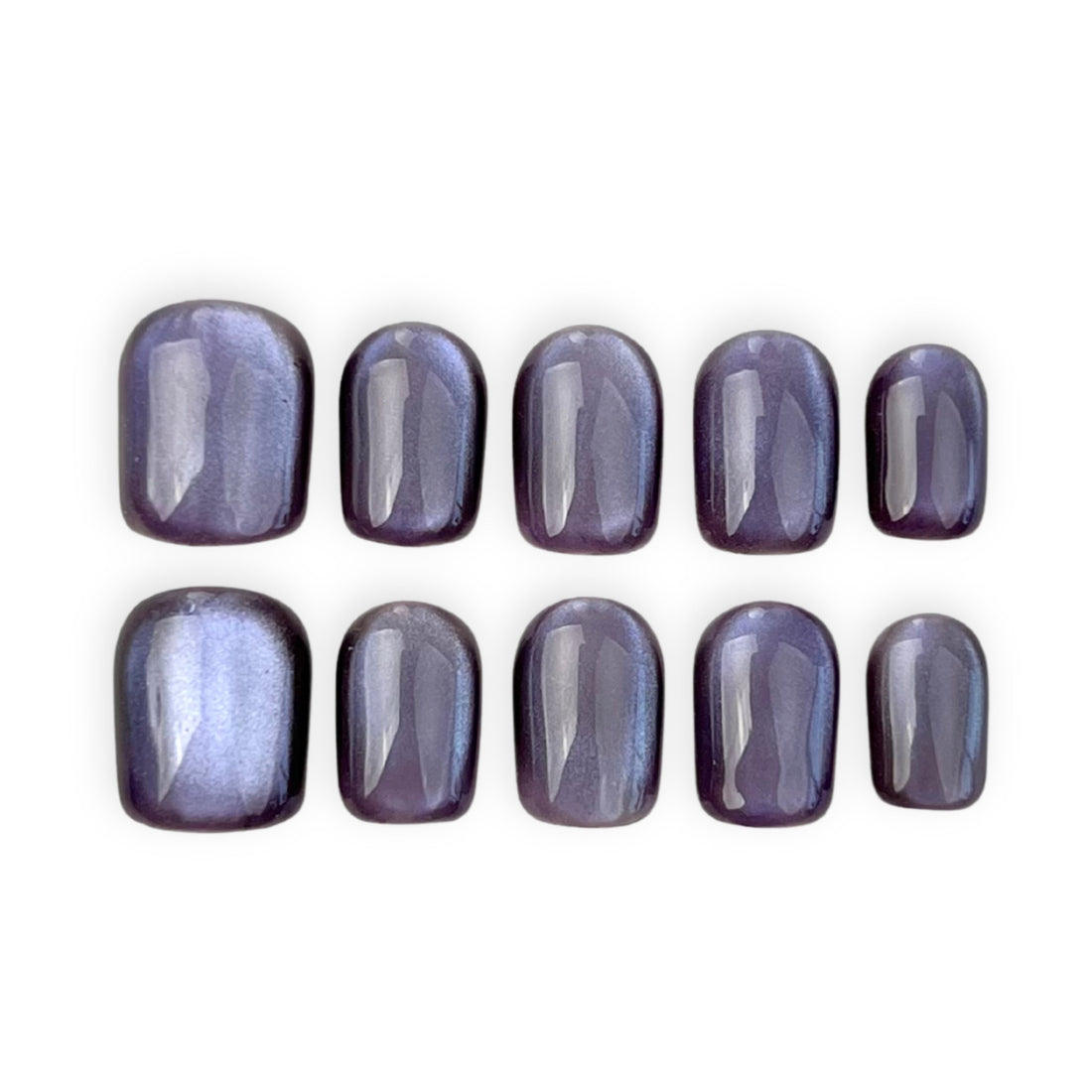 PURPLE CAT EYE Short Square