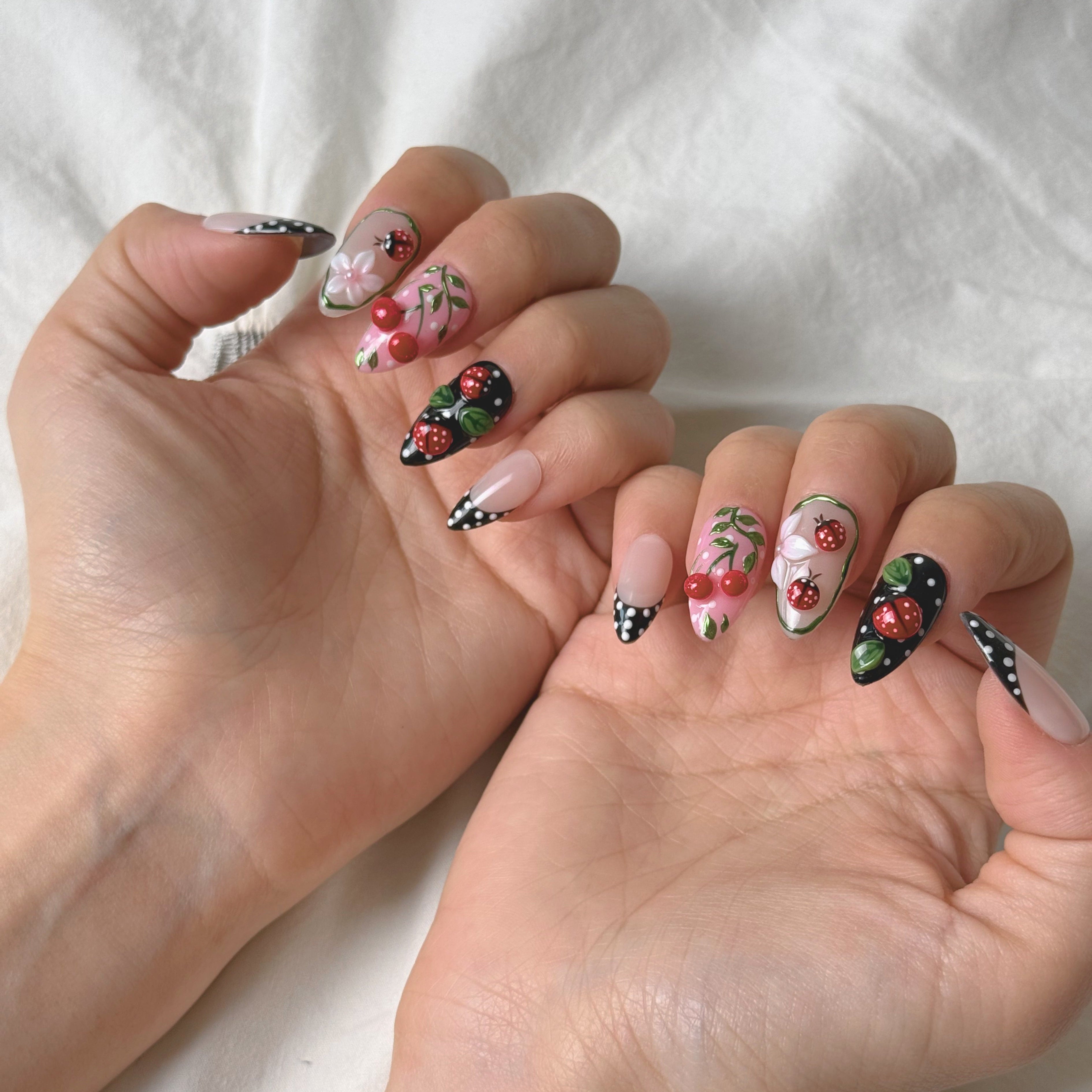 Polka Cherry Tips