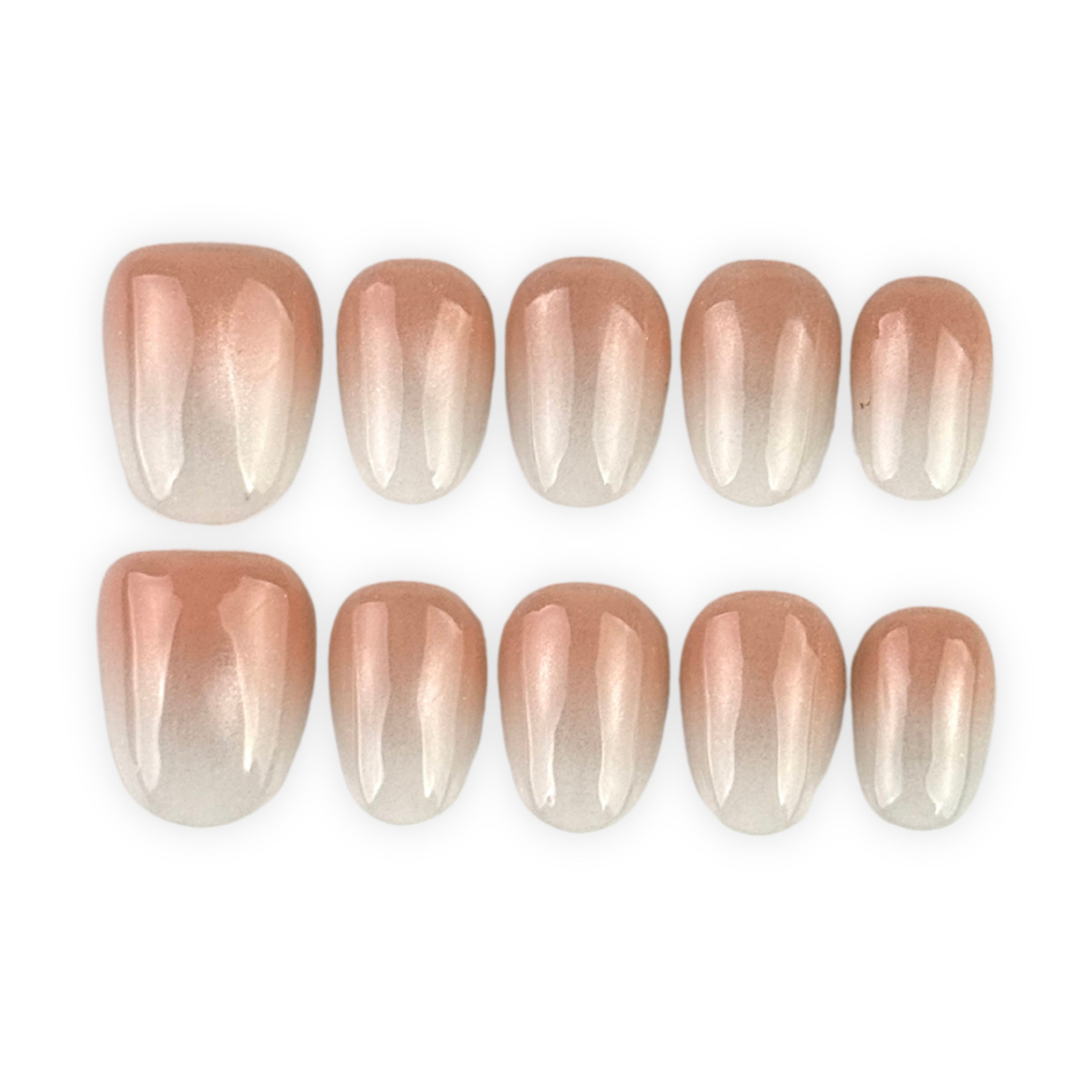 Blush Fade Extra Short Round