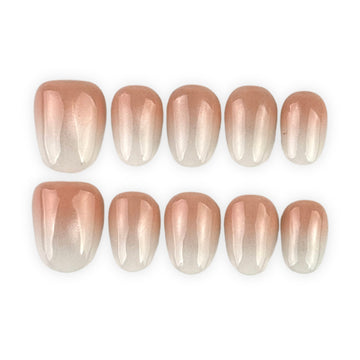 Blush Fade Extra Short Round