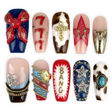 Wild Wild West Medium Coffin